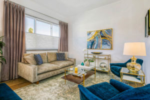 West Grove Pasadena condominiums, 125 Hurlbut Street - Living Room